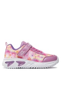 Geox Sneakersy J Assister Girl J45E9B 02ANF C0799 S Różowy. Kolor: różowy. Materiał: materiał