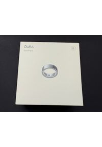 Fixed - Oura Ring 4 smart ring, Silver, size 8. Rodzaj zegarka: cyfrowe