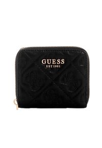 Guess - GUESS Czarny damski portfel Adelasia. Kolor: czarny. Materiał: skóra ekologiczna #4