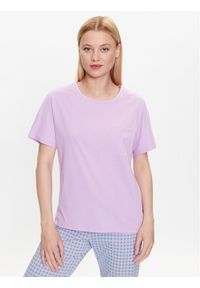 Triumph T-Shirt Mix & Match 10214847 Różowy Regular Fit. Kolor: różowy. Materiał: bawełna