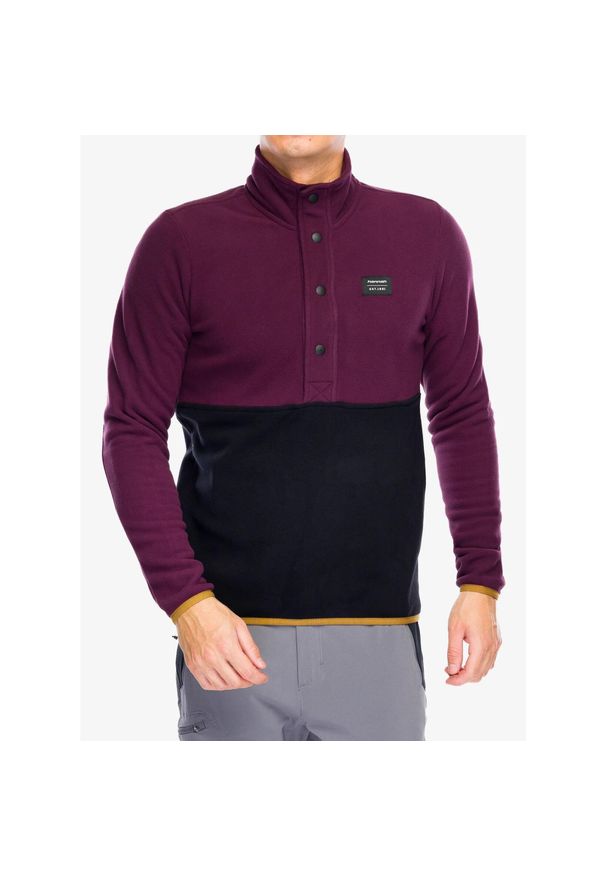 Bluza bez kaptura męska Hannah Mint. Typ kołnierza: bez kaptura. Kolor: fioletowy