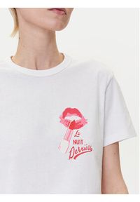 Hugo - HUGO T-Shirt Destrel_2 50544897 Biały Relaxed Fit. Kolor: biały. Materiał: bawełna #4