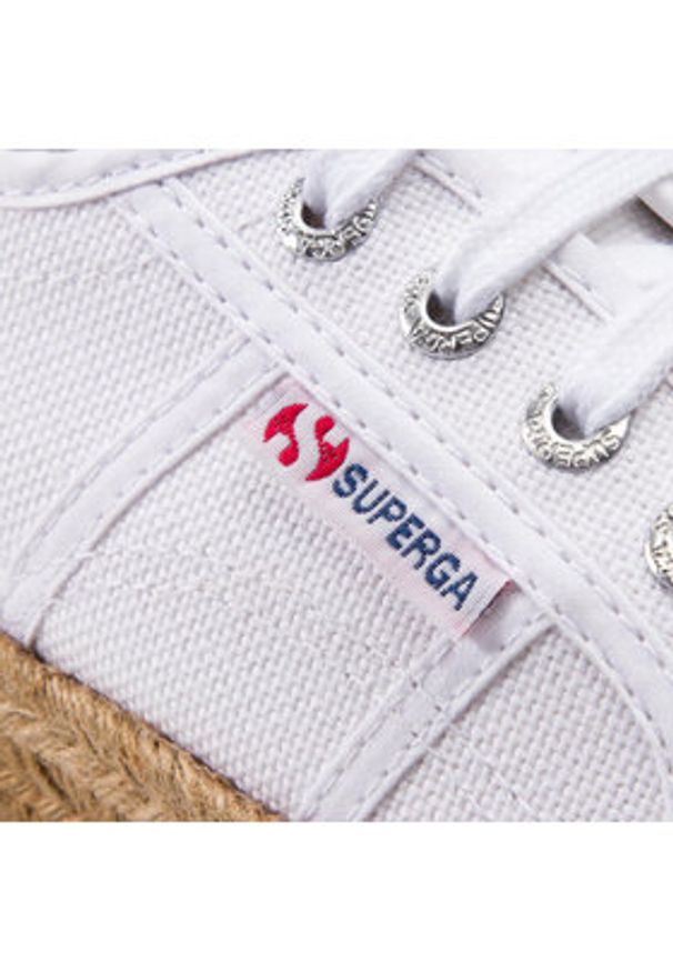Superga Espadryle 2730 Cotropew S00CF20 Biały. Kolor: biały. Materiał: materiał