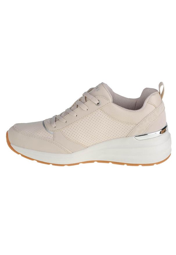 skechers - Buty sportowe Sneakersy damskie Skechers Billion-Subtle Spots. Kolor: biały. Sport: turystyka piesza