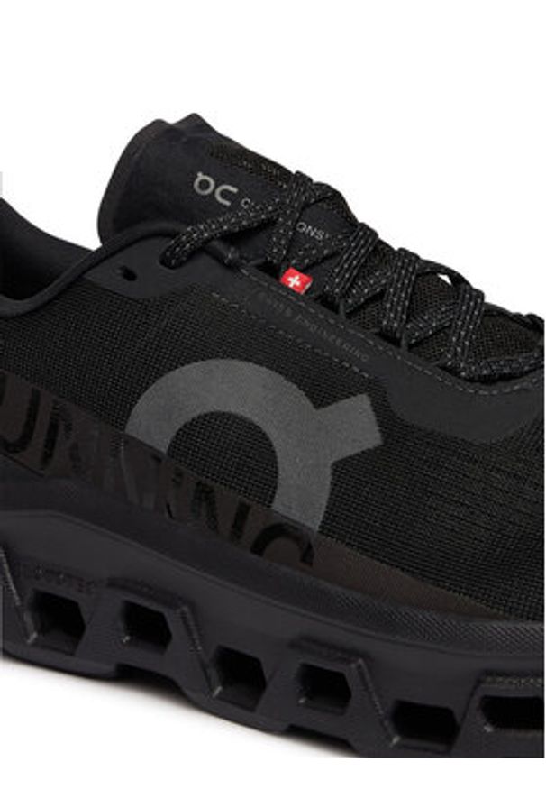 On Buty do biegania Cloudmonster 1 3MF30741043 Czarny. Kolor: czarny. Materiał: materiał