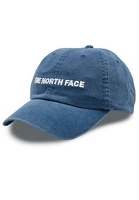 The North Face Czapka z daszkiem Horizontal Embro NF0A5FY1HDC1 Granatowy. Kolor: niebieski. Materiał: bawełna, materiał