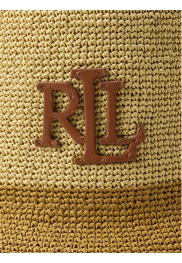 Lauren Ralph Lauren - LAUREN RALPH LAUREN Kapelusz 454P14399002 Beżowy ciemny. Kolor: beżowy