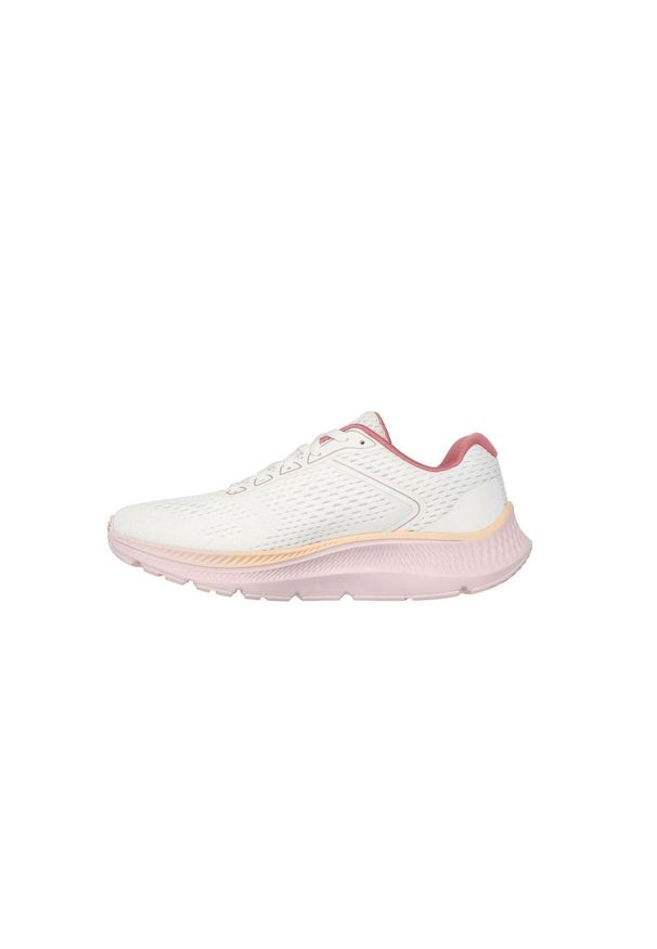 skechers - Buty damskie SKECHERS Go Run Consistent 2.0 Mile Marker natural. Kolor: biały, wielokolorowy, różowy. Sport: bieganie