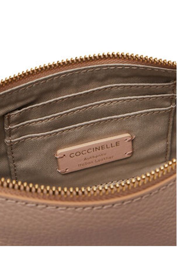Coccinelle Torebka E5 QH0 55 01 01 Beżowy. Kolor: beżowy. Materiał: skórzane