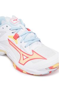 Mizuno Buty halowe Wave Lightning Z8 V1GC2400 Biały. Kolor: biały. Materiał: skóra. Model: Mizuno Wave #4