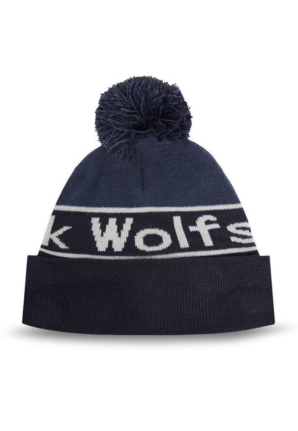 Czapka Jack Wolfskin. Kolor: niebieski