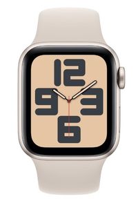 APPLE - Smartwatch Apple Watch SE GPS 40mm aluminium Księżycowa Poświata | Księżycowa Poświata pasek sportowy M/L. Rodzaj zegarka: smartwatch. Styl: sportowy #2