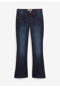 bonprix - Dżinsy flared, mid waist. Kolor: niebieski #1