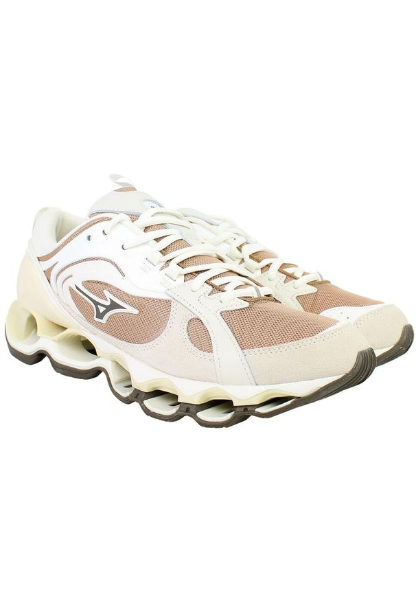 Buty Mizuno Wave Prophecy Βeta 2 tiger's eye/major. Kolor: biały. Model: Mizuno Wave. Sport: bieganie