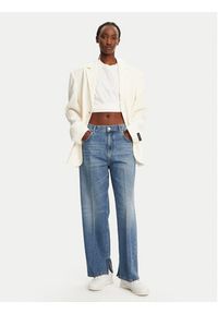 Pinko - PINKO Jeansy Lovely 104600 Niebieski Loose Fit. Kolor: niebieski