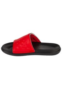 Klapki Nike Air Jordan Play Side Slides M DC9835-601 czerwone. Okazja: na plażę. Kolor: czerwony. Materiał: syntetyk, materiał