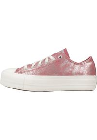 Tenisówki Converse Model Chuck Taylor All Star Lift Kolor Rose. Kolor: różowy. Materiał: tkanina