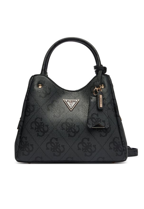 Guess Torebka Meridian II HWOS69 74050 Szary. Kolor: szary. Materiał: skórzane