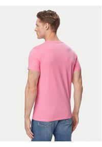 Tommy Jeans T-Shirt DM0DM04411 Różowy jasny Slim Fit. Kolor: różowy. Materiał: bawełna #3