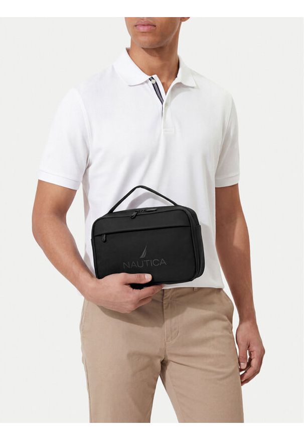 Nautica Kosmetyczka WBEO-NTC-M1-002-SS26 Czarny. Kolor: czarny. Materiał: syntetyk