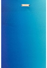 Armani Exchange Strój kąpielowy miękka miseczka. Kolor: niebieski. Materiał: dzianina