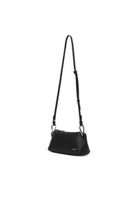 Calvin Klein Torebka Slouchy Leather Small Conv Bag LV04F3659G Czarny. Kolor: czarny. Materiał: skórzane #3