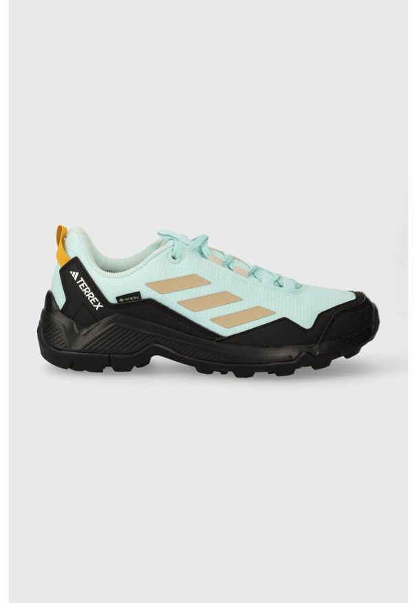 adidas TERREX buty Eastrail GTX damskie kolor turkusowy. Zapięcie: sznurówki. Kolor: turkusowy. Materiał: tworzywo sztuczne, materiał. Szerokość cholewki: normalna. Styl: klasyczny