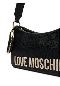 Love Moschino - LOVE MOSCHINO Torebka JC4104PP1NLT1000 Czarny. Kolor: czarny. Materiał: skórzane #5