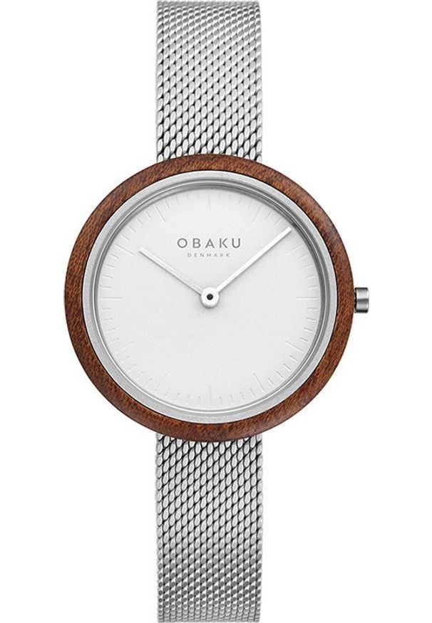 Zegarek OBAKU Zegarek damski Obaku Denmark V245LXCIMC srebrny. Kolor: srebrny