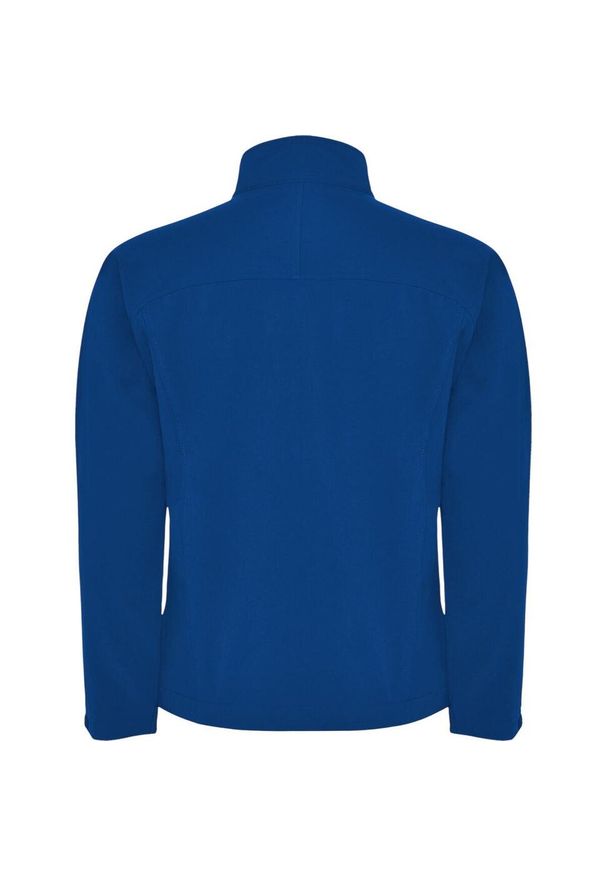 ROLY - Męska Kurtka Soft Shell Rudolph. Kolor: niebieski