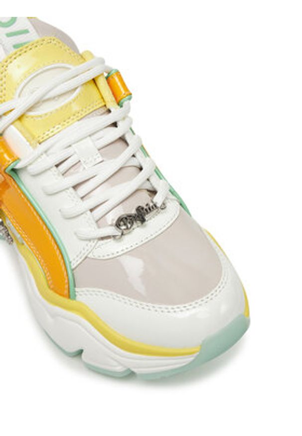 Buffalo Sneakersy 1636371 Kolorowy. Materiał: skóra. Wzór: kolorowy