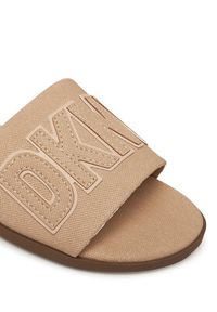 DKNY Klapki Willow K1500528 Beżowy. Kolor: beżowy. Materiał: materiał #6