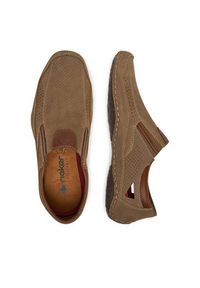 Rieker Półbuty 06350-25 Brązowy. Kolor: brązowy. Materiał: nubuk, skóra #3