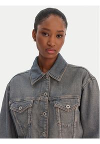 Hugo - HUGO Kurtka jeansowa Galatea_B 50553000 Niebieski Oversize. Kolor: niebieski. Materiał: bawełna #4