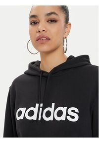 Adidas - adidas Bluza Essentials Linear IC4426 Czarny Regular Fit. Kolor: czarny. Materiał: bawełna #6
