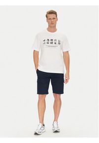 Jack & Jones T-Shirt Recharge 12274716 Biały Relaxed Fit. Kolor: biały. Materiał: bawełna #4