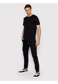 Jack & Jones - Jack&Jones Komplet 2 t-shirtów Basic Crew Neck 12133913 Czarny Regular Fit. Kolor: czarny. Materiał: bawełna #5