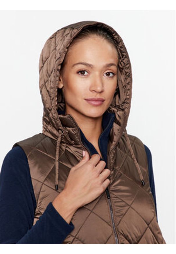 CMP Bezrękawnik 33K3686 Brązowy Regular Fit. Kolor: brązowy. Materiał: syntetyk. Długość rękawa: bez rękawów