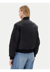 Guess Jeans Kurtka bomber W5RL81 WHAA2 Czarny Regular Fit. Kolor: czarny. Materiał: syntetyk #3