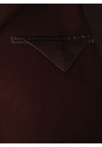 Pako Lorente - PAKO LORENTE – Brązowa gładka marynarka męska. Kolor: brązowy. Materiał: poliester, elastan, wiskoza. Wzór: gładki. Sezon: jesień #10