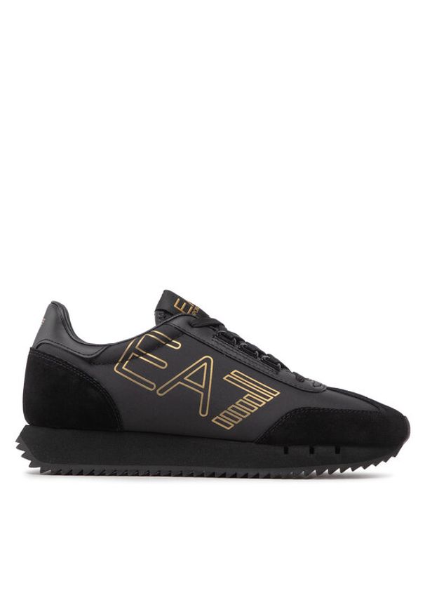 EA7 Emporio Armani Sneakersy X8X101 XK257 M701 Czarny. Kolor: czarny. Materiał: materiał