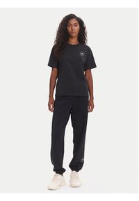 Adidas by Stella McCartney - adidas by Stella McCartney Spodnie dresowe IW6320 Czarny Regular Fit. Kolor: czarny. Materiał: bawełna #5