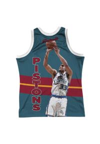 Koszulka bezrękawnik Mitchell & Ness NBA Detroit Pistons Grant Hill. Kolor: zielony. Długość rękawa: bez rękawów #2