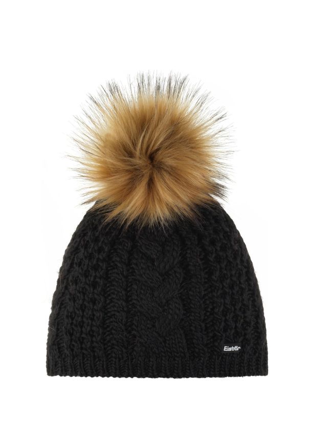 Czapka Eisbar Afra Lux MÜ. Kolor: czarny. Materiał: wełna. Styl: sportowy