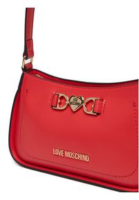 Love Moschino - LOVE MOSCHINO Torebka JC4062PP1ML1150A Czerwony. Kolor: czerwony. Materiał: skórzane