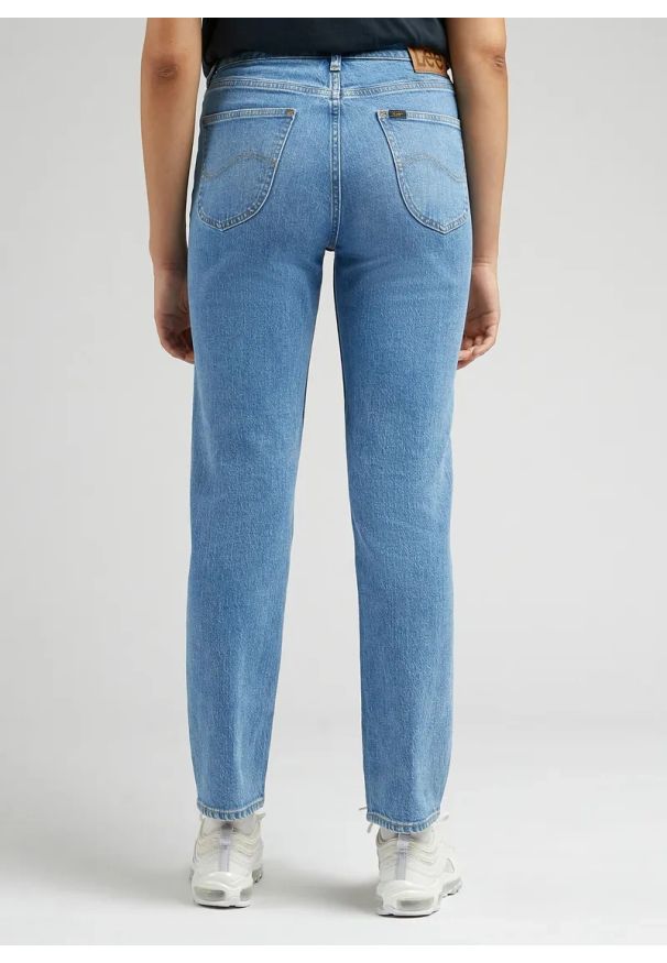 Lee - LEE DAMSKIE SPODNIE JEANSOWE LEE CAROL ROCKY BLUE 112328372