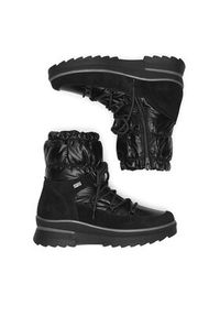 Remonte Śniegowce D2B70-02 Czarny. Kolor: czarny. Materiał: skóra, zamsz #2