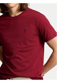 Polo Ralph Lauren T-Shirt 710671438377 Czerwony Custom Slim Fit. Typ kołnierza: polo. Kolor: czerwony. Materiał: bawełna #4