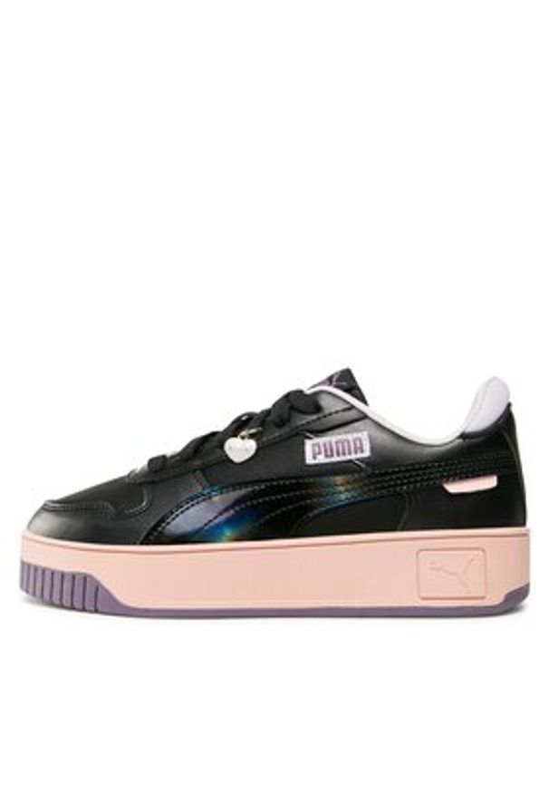 Puma Sneakersy Carina Street Charms 389392 02 Czarny. Kolor: czarny. Materiał: skóra