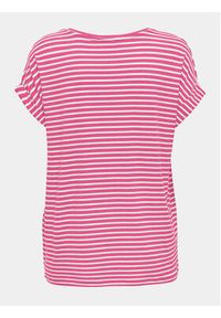 only - ONLY T-Shirt Moster 15206243 Różowy Regular Fit. Kolor: różowy. Materiał: wiskoza #3